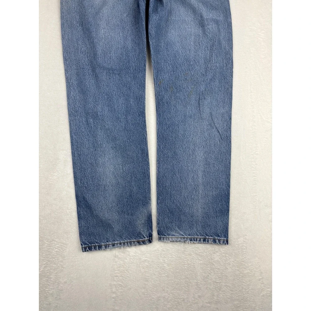 Levi's 505 Men's 35x30 Vintage **Tag Verified w/pics** jeans Blue Faded Denim